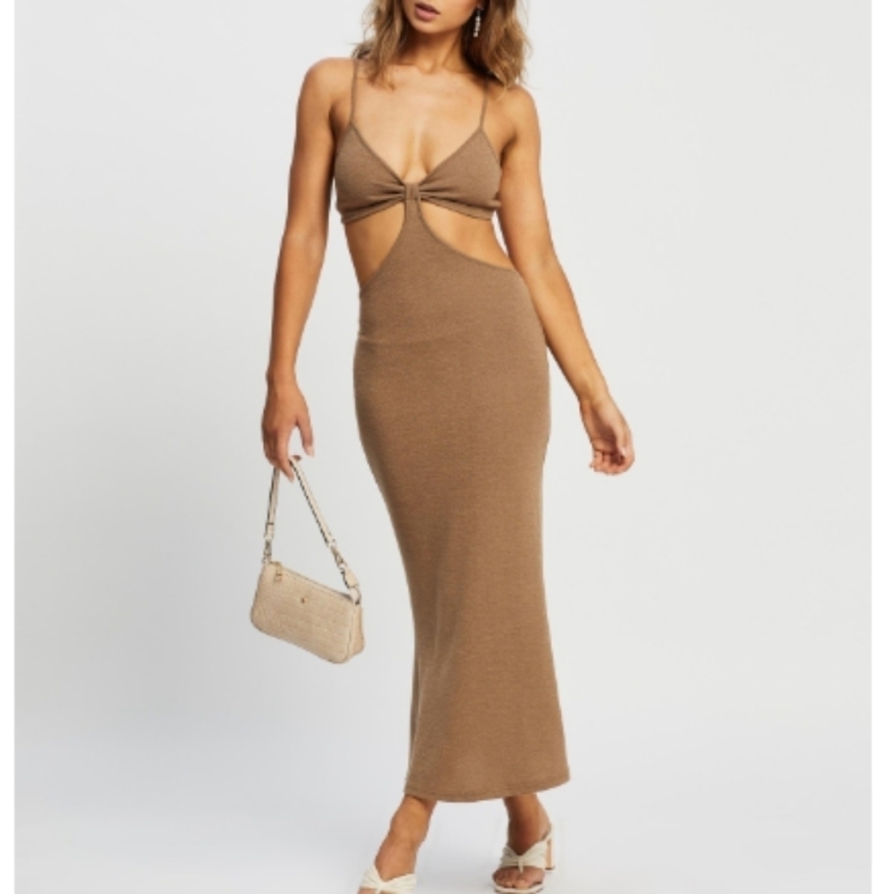 NWOT REVERSE Cut Out Dress Sz10